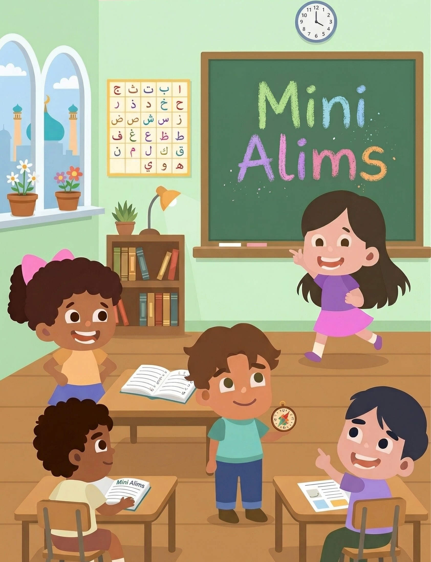 Classroom Scene
